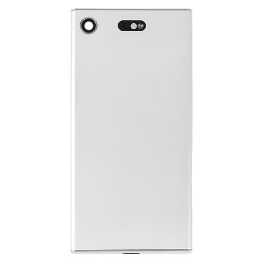 Original Battery Back Cover with Camera Lens Cover for Sony Xperia XZ1 Compact(Silver) - Back Cover by buy2fix | Online Shopping UK | buy2fix