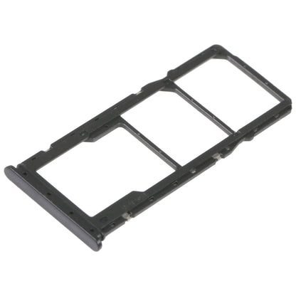 SIM Card Tray + SIM Card Tray + Micro SD Card Tray For Xiaomi Redmi 10A (Black) - Card Tray by buy2fix | Online Shopping UK | buy2fix