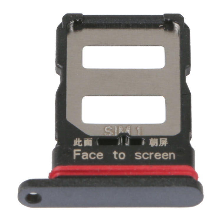 SIM Card Tray + SIM Card Tray For Xiaomi Poco F4 GT (Black) - Card Tray by buy2fix | Online Shopping UK | buy2fix