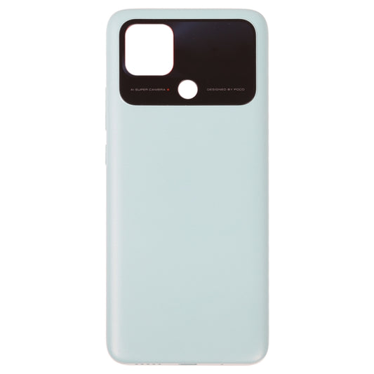 Original Battery Back Cover for Xiaomi Poco C40(Green) - Back Cover by buy2fix | Online Shopping UK | buy2fix