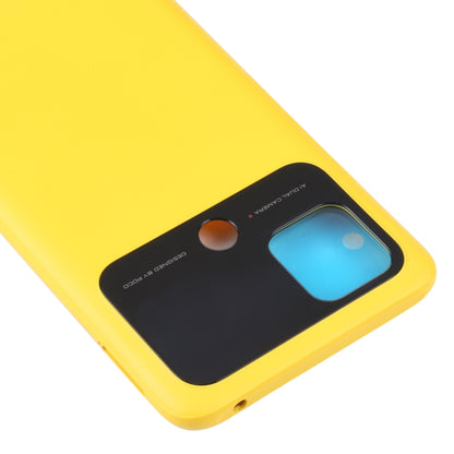 Original Battery Back Cover for Xiaomi Poco C40(Yellow) - Back Cover by buy2fix | Online Shopping UK | buy2fix