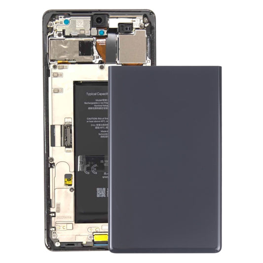 Battery Back Cover for Google Pixel 6a(Black) - Back Cover by buy2fix | Online Shopping UK | buy2fix
