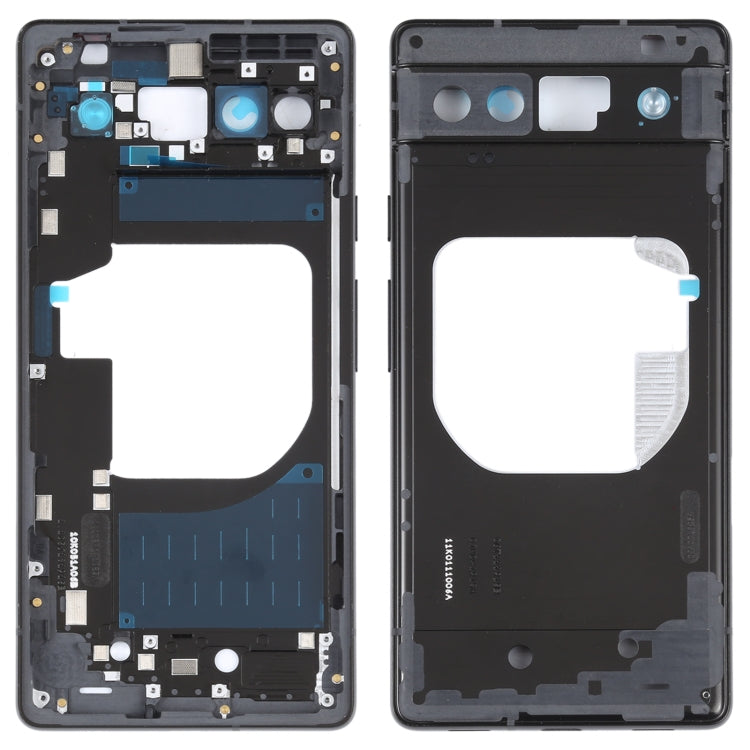 For Google Pixel 6a Front Housing LCD Frame Bezel Plate by buy2fix