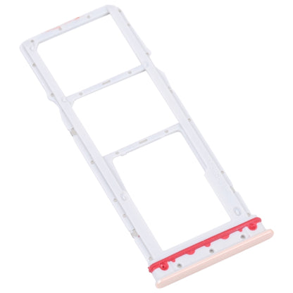 For Motorola Moto G32 SIM Card Tray + SIM Card Tray + Micro SD Card Tray (Gold) - Card Socket by buy2fix | Online Shopping UK | buy2fix