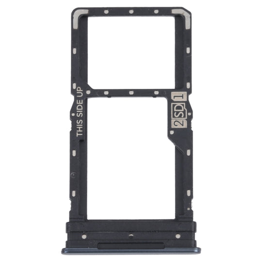 Pour Motorola Moto G82 5G Plateau de carte SIM + Plateau de carte SIM / Micro SD (Noir)