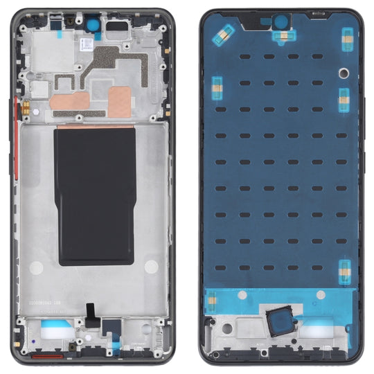 Pour Xiaomi Redmi K50 Boîtier avant ultra original Plaque de cadre LCD (noir)