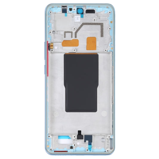 For Xiaomi Redmi K50 Ultra / 12T / 12T Pro Original Front Housing LCD Frame Bezel Plate(Blue) - Frame Bezel Plate by buy2fix | Online Shopping UK | buy2fix