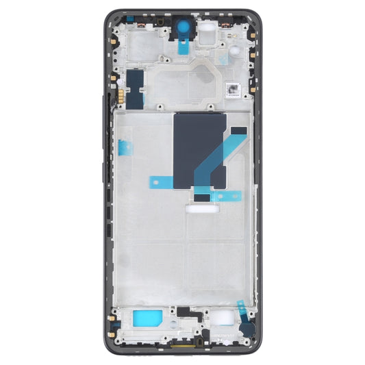 For Xiaomi 12 Lite Original Front Housing LCD Frame Bezel Plate (Black) - Frame Bezel Plate by buy2fix | Online Shopping UK | buy2fix