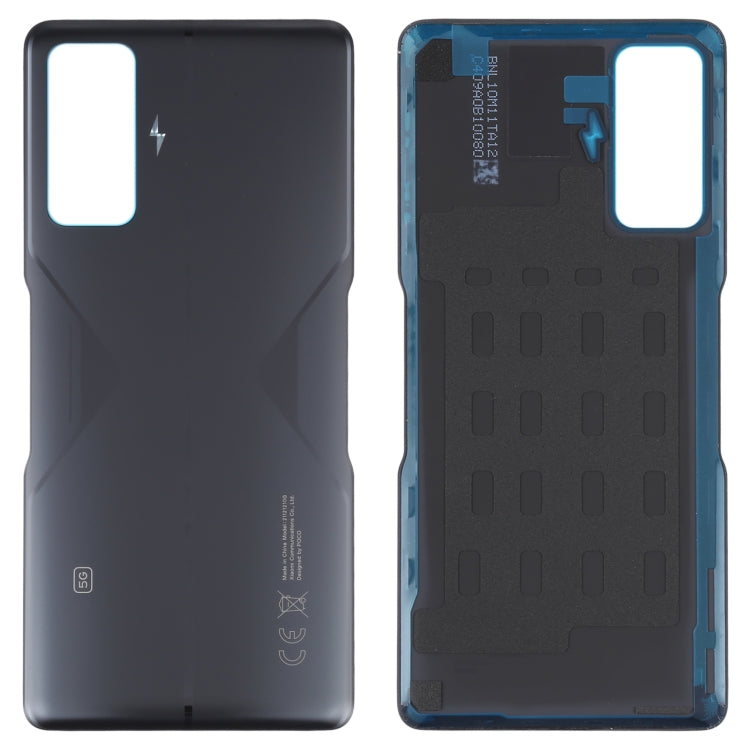 For Xiaomi Poco F4 GT Original Battery Back Cover(Black) - Back Cover by buy2fix | Online Shopping UK | buy2fix