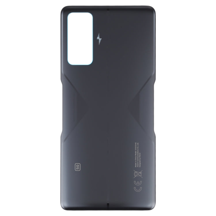 For Xiaomi Poco F4 GT Original Battery Back Cover(Black) - Back Cover by buy2fix | Online Shopping UK | buy2fix