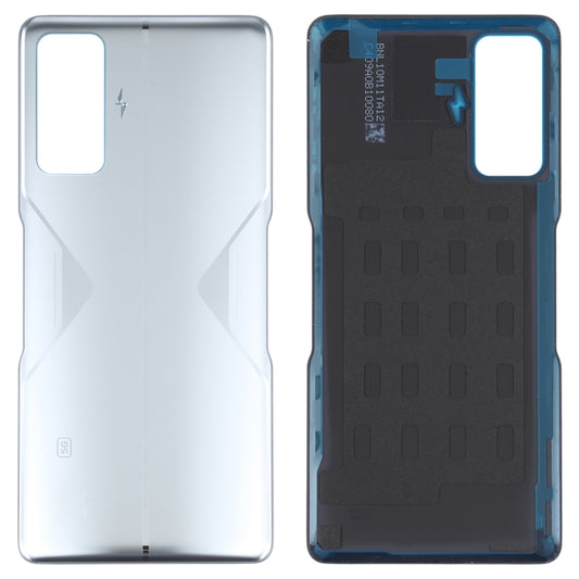 For Xiaomi Poco F4 GT Original Battery Back Cover(Silver) - Back Cover by buy2fix | Online Shopping UK | buy2fix