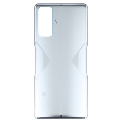 For Xiaomi Poco F4 GT Original Battery Back Cover(Silver) - Back Cover by buy2fix | Online Shopping UK | buy2fix