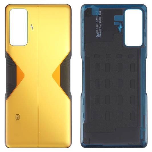 For Xiaomi Poco F4 GT Original Battery Back Cover(Yellow) - Back Cover by buy2fix | Online Shopping UK | buy2fix