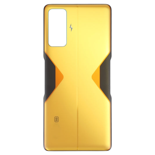 For Xiaomi Poco F4 GT Original Battery Back Cover(Yellow) - Back Cover by buy2fix | Online Shopping UK | buy2fix
