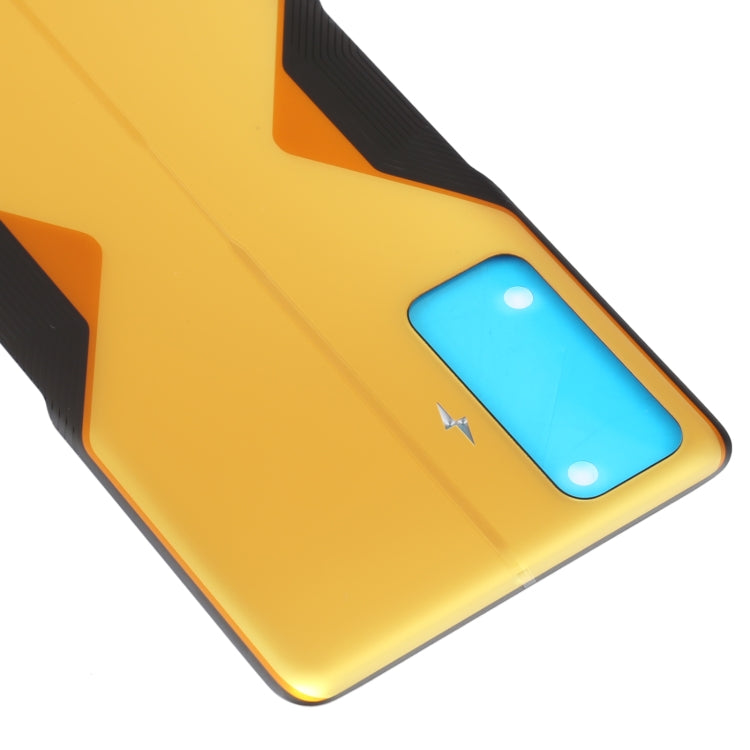 For Xiaomi Poco F4 GT Original Battery Back Cover(Yellow) - Back Cover by buy2fix | Online Shopping UK | buy2fix