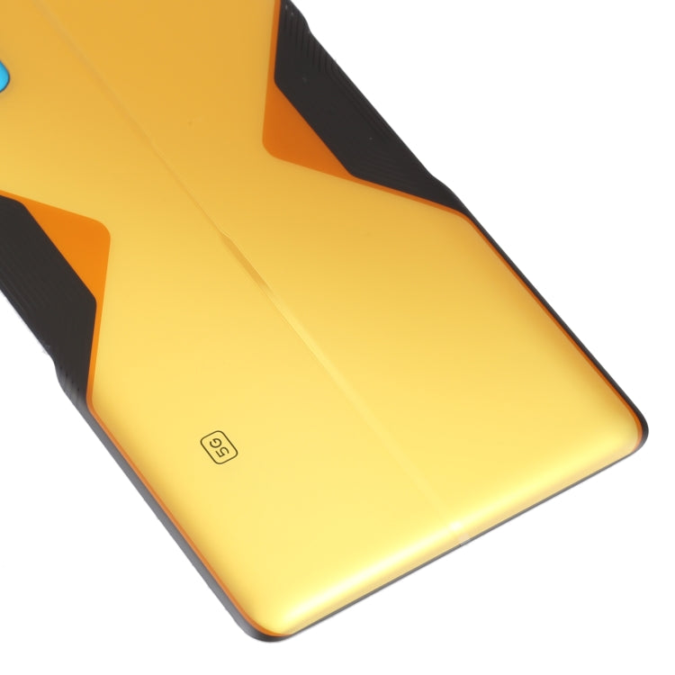 For Xiaomi Poco F4 GT Original Battery Back Cover(Yellow) - Back Cover by buy2fix | Online Shopping UK | buy2fix