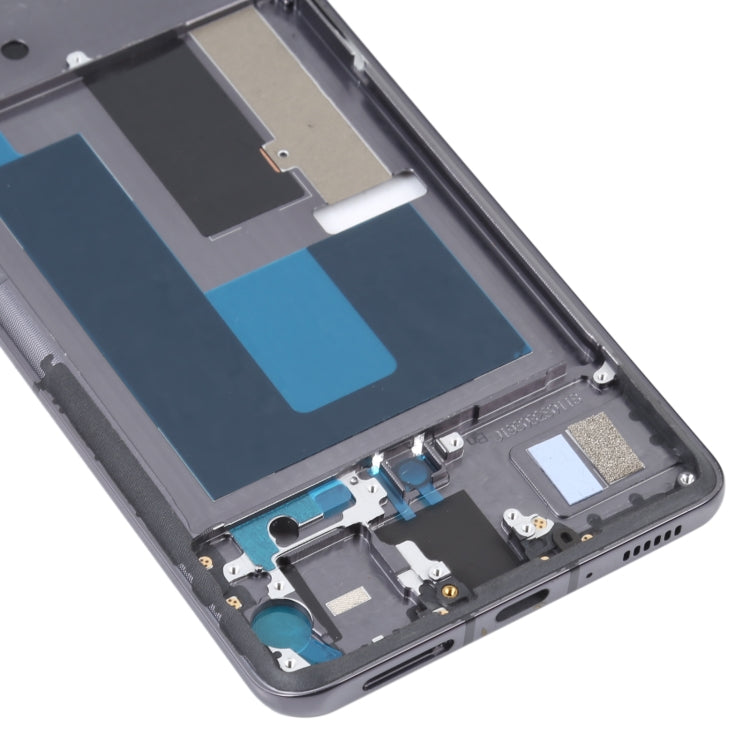 For ZTE Axon 30 Pro 5G A2022 Middle Frame Bezel Plate (Black) - For ZTE by buy2fix | Online Shopping UK | buy2fix