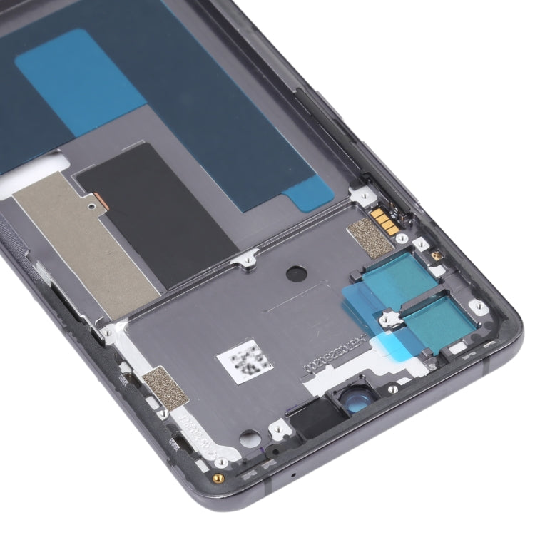 For ZTE Axon 30 Pro 5G A2022 Middle Frame Bezel Plate (Black) - For ZTE by buy2fix | Online Shopping UK | buy2fix