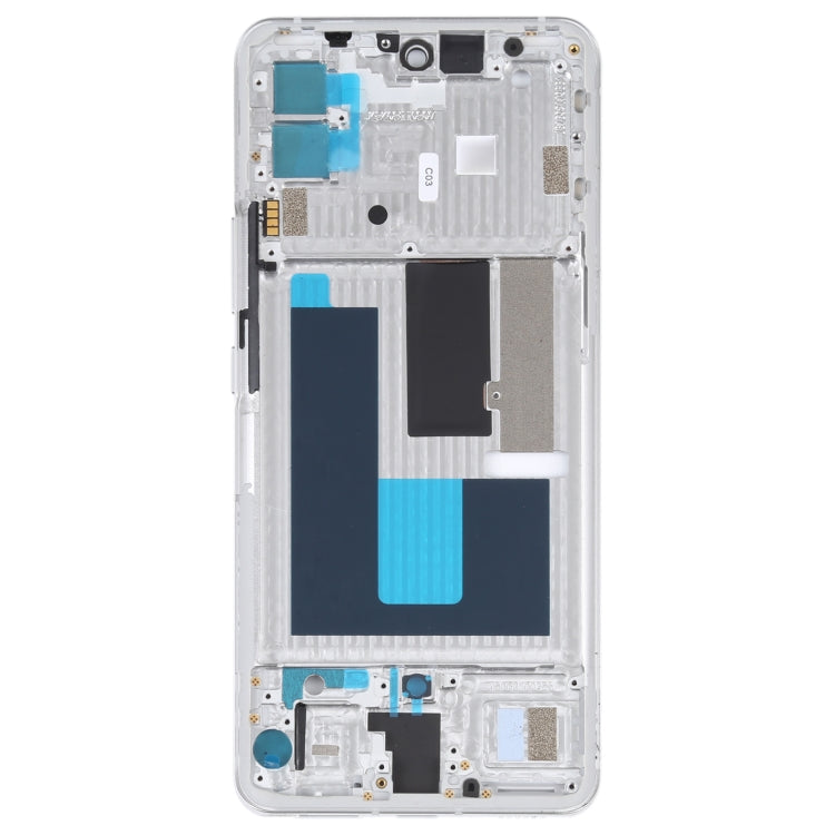 For ZTE Axon 30 Pro 5G A2022 Middle Frame Bezel Plate (Silver) - For ZTE by buy2fix | Online Shopping UK | buy2fix