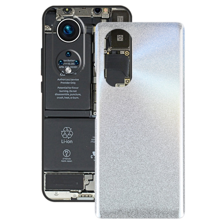 For Honor 50 Battery Back Cover(Silver) - Back Cover by buy2fix | Online Shopping UK | buy2fix