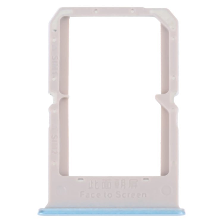 For OPPO A72 4G / A92 4G SIM Card Tray + SIM Card Tray (Blue) - Card Tray by buy2fix | Online Shopping UK | buy2fix