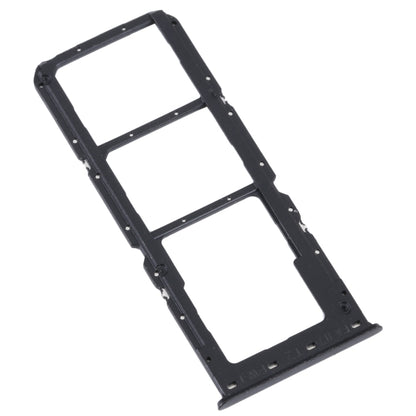 For OPPO A52 4G SIM Card Tray + SIM Card Tray + Micro SD Card Tray (Black) - Card Tray by buy2fix | Online Shopping UK | buy2fix