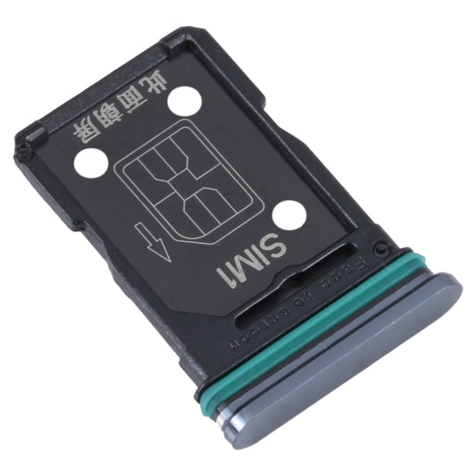 For OPPO Reno4 5G SIM Card Tray + SIM Card Tray (Black) - Card Tray by buy2fix | Online Shopping UK | buy2fix