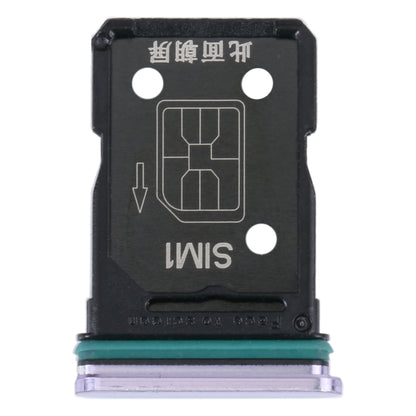 For OPPO Reno4 5G SIM Card Tray + SIM Card Tray (Purple) - Card Tray by buy2fix | Online Shopping UK | buy2fix