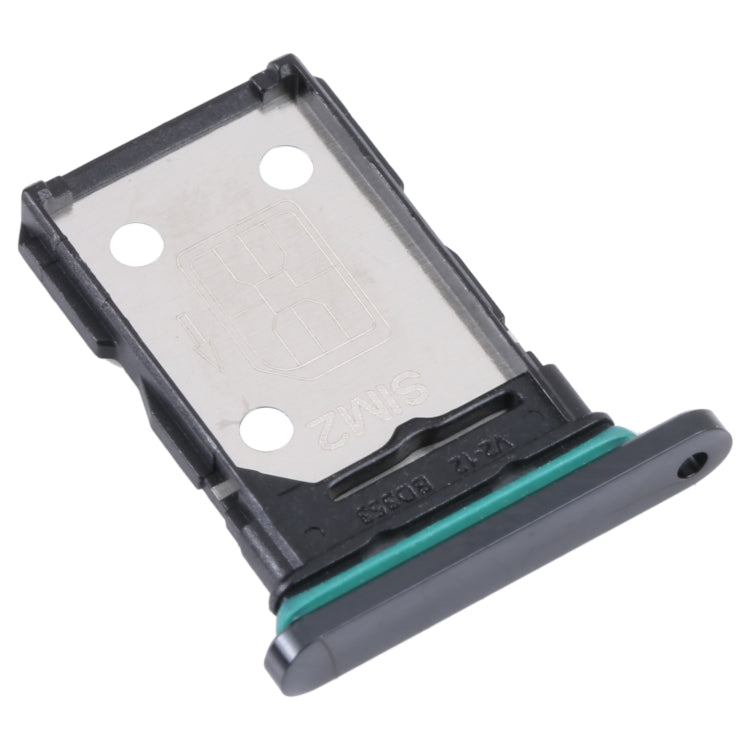 For OPPO Reno5 Pro 5G SIM Card Tray + SIM Card Tray (Black) - Card Tray by buy2fix | Online Shopping UK | buy2fix