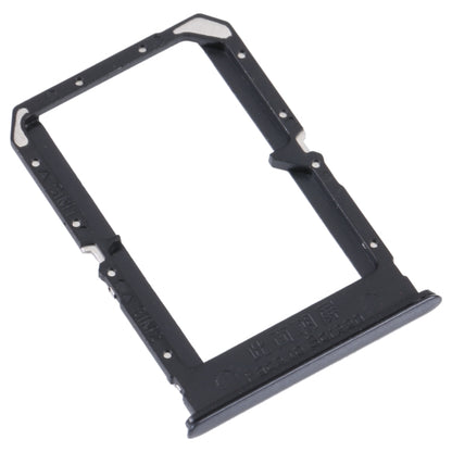 For OPPO Reno5 4G SIM Card Tray + SIM Card Tray(Black) - Card Tray by buy2fix | Online Shopping UK | buy2fix