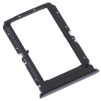 For OPPO Reno5 4G SIM Card Tray + SIM Card Tray(Black) - Card Tray by buy2fix | Online Shopping UK | buy2fix