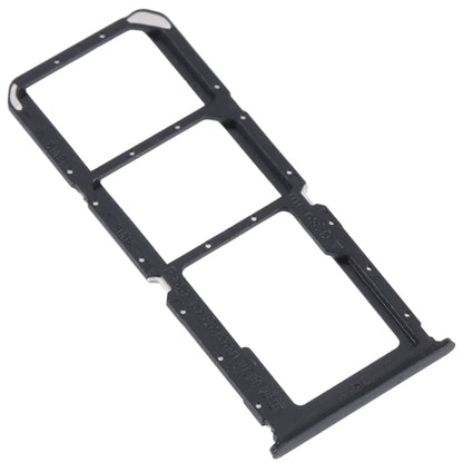 For OPPO A93s 5G SIM Card Tray + SIM Card Tray + Micro SD Card Tray (Black) - Card Tray by buy2fix | Online Shopping UK | buy2fix