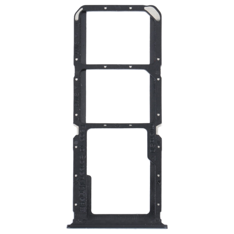For OPPO A93s 5G SIM Card Tray + SIM Card Tray + Micro SD Card Tray (Grey) - Card Tray by buy2fix | Online Shopping UK | buy2fix