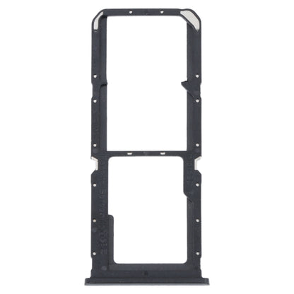 For OPPO A55 5G / A53S 5G SIM Card Tray + SIM Card Tray + Micro SD Card Tray (Black) - Card Tray by buy2fix | Online Shopping UK | buy2fix