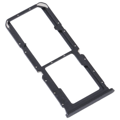For OPPO A55 5G / A53S 5G SIM Card Tray + SIM Card Tray + Micro SD Card Tray (Black) - Card Tray by buy2fix | Online Shopping UK | buy2fix