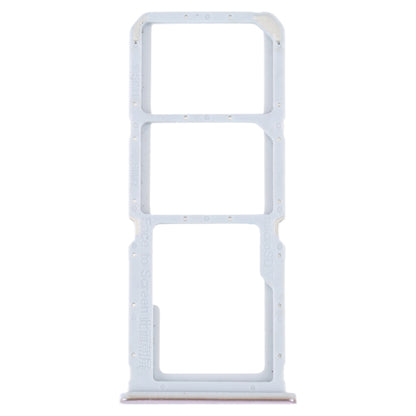 For OPPO A55 5G / A53S 5G SIM Card Tray + SIM Card Tray + Micro SD Card Tray (Gold) - Card Tray by buy2fix | Online Shopping UK | buy2fix