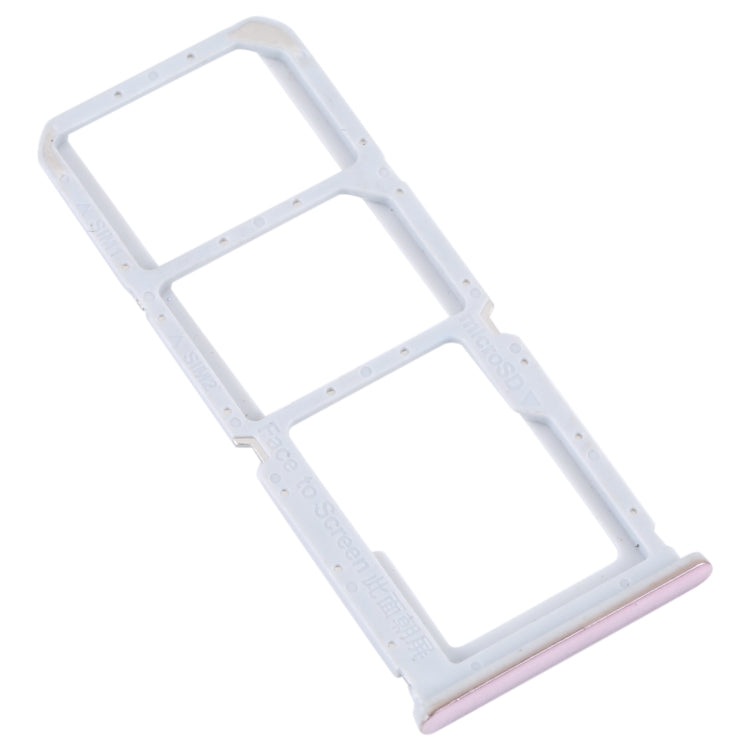 For OPPO A55 5G / A53S 5G SIM Card Tray + SIM Card Tray + Micro SD Card Tray (Gold) - Card Tray by buy2fix | Online Shopping UK | buy2fix