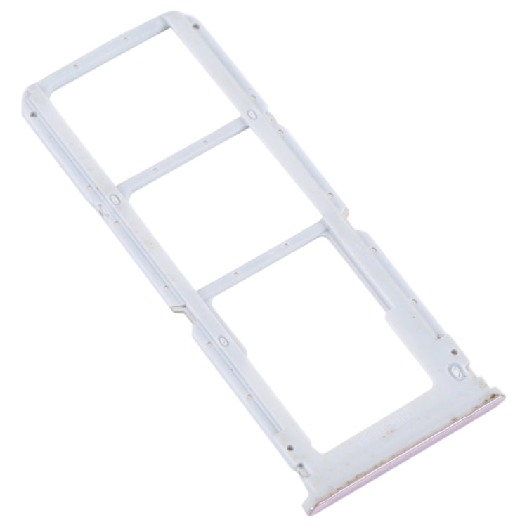 For OPPO A55 5G / A53S 5G SIM Card Tray + SIM Card Tray + Micro SD Card Tray (Gold) - Card Tray by buy2fix | Online Shopping UK | buy2fix