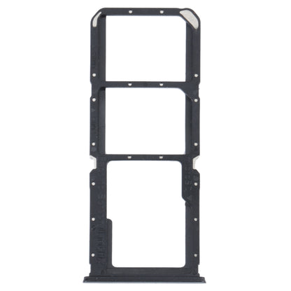 For OPPO K9S SIM Card Tray + SIM Card Tray + Micro SD Card Tray (Black) - Card Tray by buy2fix | Online Shopping UK | buy2fix