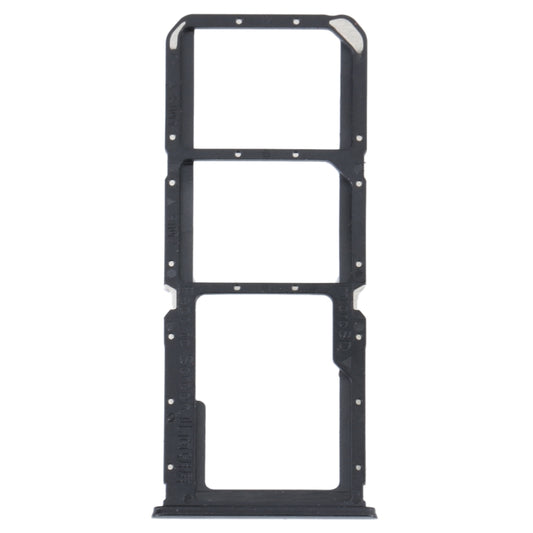 For OPPO K9S SIM Card Tray + SIM Card Tray + Micro SD Card Tray (Black) - Card Tray by buy2fix | Online Shopping UK | buy2fix