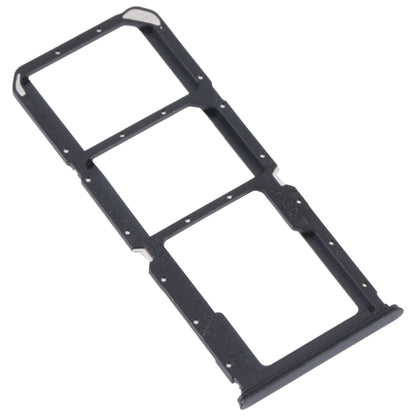 For OPPO K9S SIM Card Tray + SIM Card Tray + Micro SD Card Tray (Black) - Card Tray by buy2fix | Online Shopping UK | buy2fix