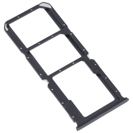 For OPPO K9S SIM Card Tray + SIM Card Tray + Micro SD Card Tray (Black) - Card Tray by buy2fix | Online Shopping UK | buy2fix