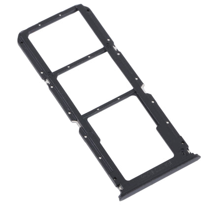 For OPPO K9S SIM Card Tray + SIM Card Tray + Micro SD Card Tray (Black) - Card Tray by buy2fix | Online Shopping UK | buy2fix