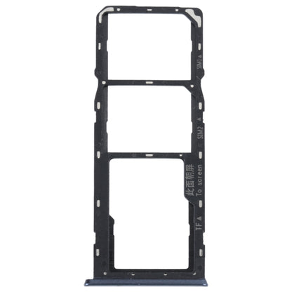 For OPPO A16K SIM Card Tray + SIM Card Tray + Micro SD Card Tray (Black) - Card Tray by buy2fix | Online Shopping UK | buy2fix