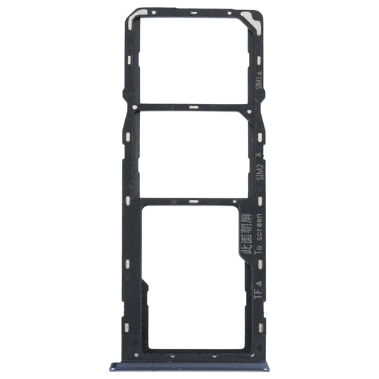 For OPPO A16K SIM Card Tray + SIM Card Tray + Micro SD Card Tray (Black) - Card Tray by buy2fix | Online Shopping UK | buy2fix