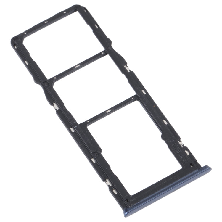 For OPPO A16K SIM Card Tray + SIM Card Tray + Micro SD Card Tray (Black) - Card Tray by buy2fix | Online Shopping UK | buy2fix
