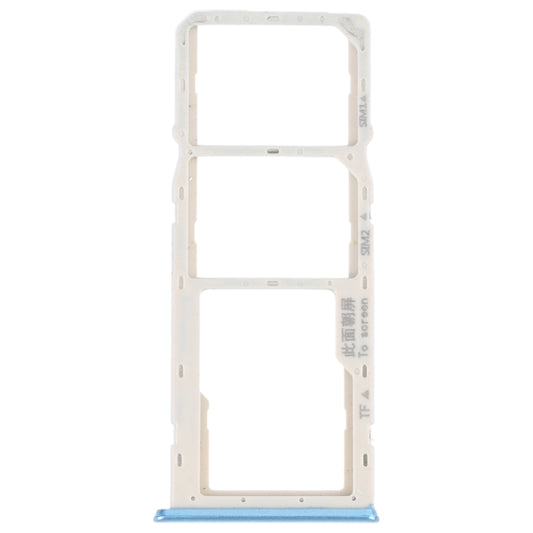 For OPPO A16K SIM Card Tray + SIM Card Tray + Micro SD Card Tray (Blue) - Card Tray by buy2fix | Online Shopping UK | buy2fix