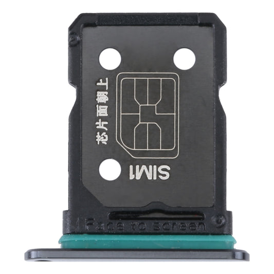 For OPPO Reno7 SE 5G SIM Card Tray + SIM Card Tray (Black) - Card Tray by buy2fix | Online Shopping UK | buy2fix
