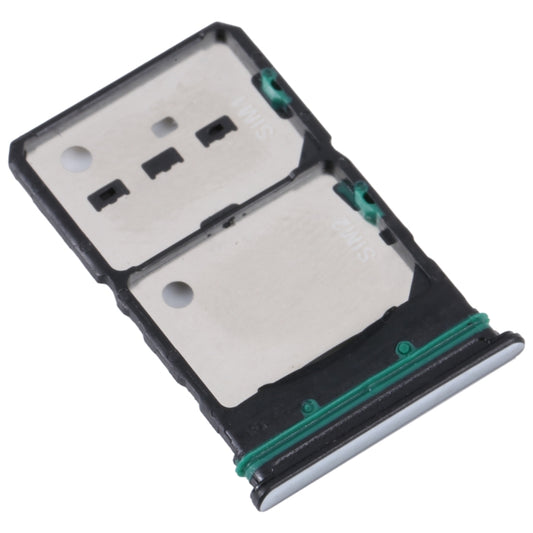 For OPPO Reno7 5G China / Reno7 5G SIM Card Tray + SIM Card Tray + Micro SD Card Tray (Black) - Card Tray by buy2fix | Online Shopping UK | buy2fix