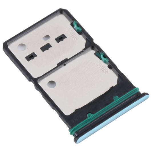 For OPPO Reno7 5G China / Reno7 5G SIM Card Tray + SIM Card Tray + Micro SD Card Tray (Green) - Card Tray by buy2fix | Online Shopping UK | buy2fix
